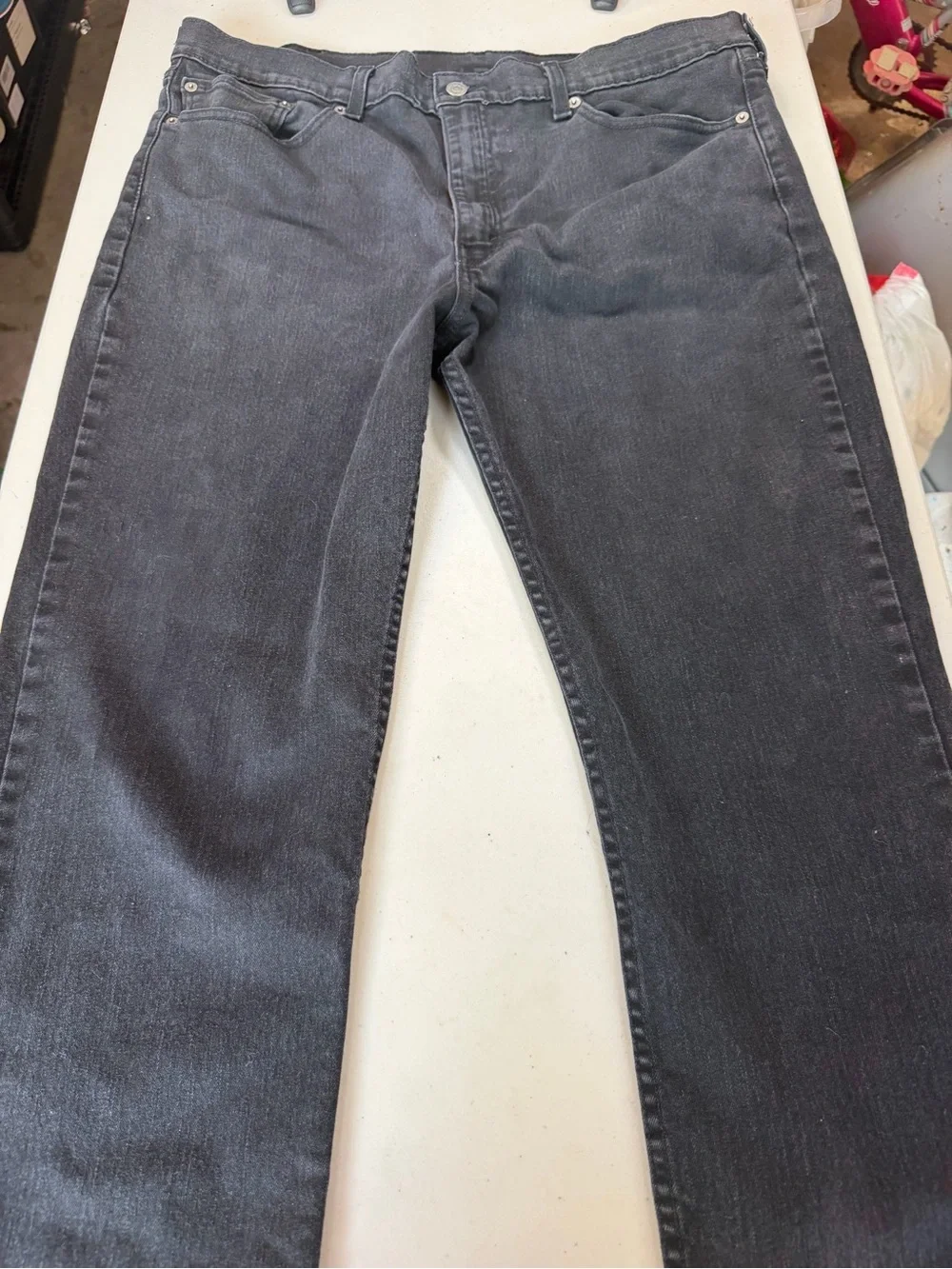 Men's Black Straight Levi’s 514 jeans